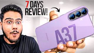 Samsung A37 5G Full Review after 7 Days | Heating Issues, Battery Backup, Should You BUY or NOT?