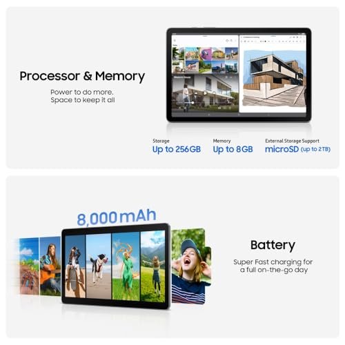 Samsung Galaxy Tab S10 Lite with AI [Smartchoice], S Pen in-Box, 27.7 cm (10.9 Inch) Display, Object Eraser, 90Hz Refresh Rate, IP42 Rating, 6GB RAM, 128GB Storage, Wi-Fi Tablet, Gray image 14
